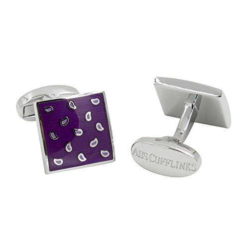Gemelos con gotas púrpura | 5 años de garantía | Estuche regalo incluido | Gemelos de calidad | Regalo para hombres | Regalos para padrinos