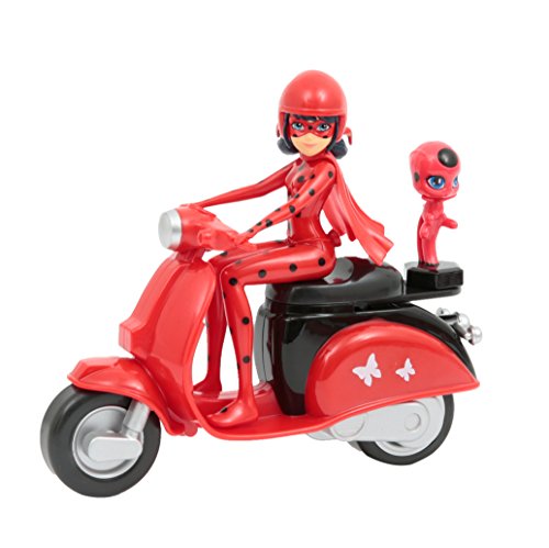 Giochi Preziosi: Moto de Ladybug, Personaje de la Serie Miraculous, 14 cm