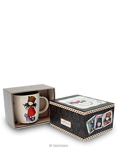 Gorjuss By Santoro 3628729031 - Gorjuss taza pequeña purrrrrfect love