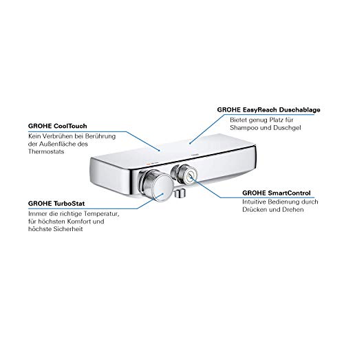 Grohe Grohtherm 4000 - Termostato, Cromo (Ref. 34719000)