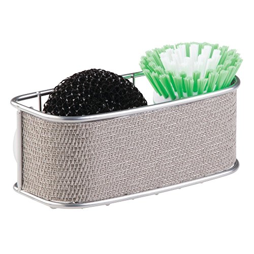 InterDesign Soporte para Jabón, Metal, Plateado, 6.5x16x6.3 cm