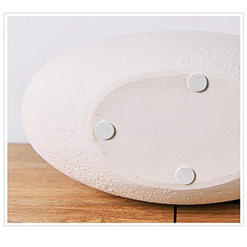 JKMQA Arreglo de cerámica Jarrón nórdico Minimalista Creativa Moderna de la Flor Inicio Sala de TV Vitrina Escultura (Size : S)