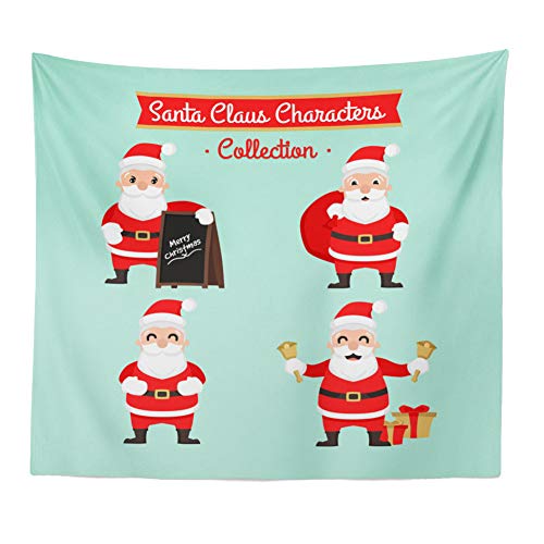 jtxqe Serie de Navidad Papá Noel Tapiz 4 150x150
