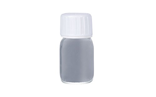 Kaps Tinte con Imprimación para Zapatos y Bolsos Textiles Y de Cuero Natural Y Sintético, Super Color And Preparer, 70 Colores (114 - gris claro)