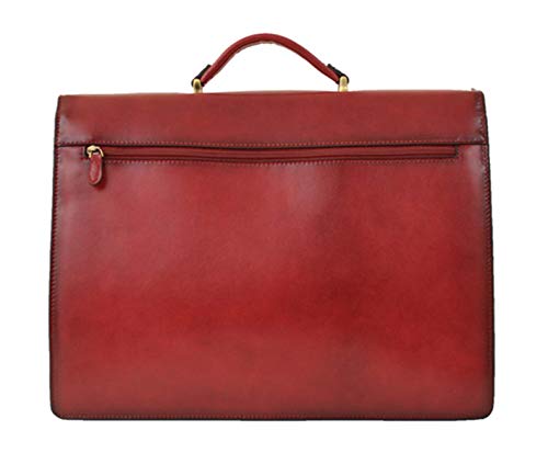 Katana Bolsa bandolera roja de cuero para mujer, marca francesa