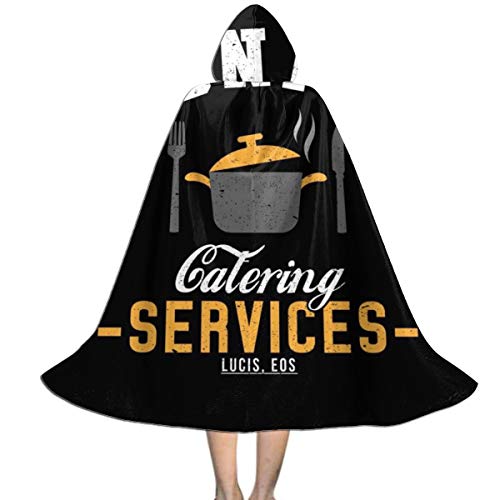 KUKHKU Ignis Catering Services Final Fantasy XV Capa con Capucha Unisex para niños, para Halloween, decoración de Fiestas, Disfraces de Cosplay