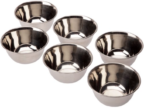 Lacor - 14012 - 6 bols pequeños GarInox Inox. 0,4 Litros