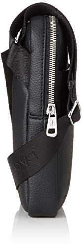 Lacoste - Nh2839gl, Shoppers y bolsos de hombro Hombre, Negro (Black), 3.5x20.5x16 cm (W x H L)