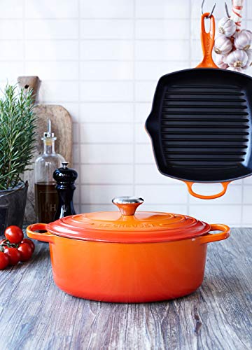 Le Creuset Molinillo de pimienta, Plástico ABS, 6.2 x 6.2 x 20.8 cm, Mecanismo de cerámica, Negro