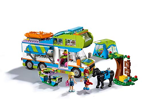 LEGO Friends - Autocaravana de Mia, Set de Construcción Educativo con vehículo, Mini Muñeca y Caballo de Juguete para Niñas y Niños de 7 a 12 Años (41339)