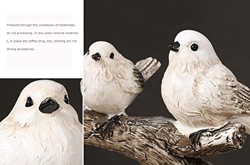LIUHUIJUN Adornos De Aves Creativo Moderno Y Minimalista TV Gabinete CHAMPAÑERAS Decoración para El Hogar Muebles De La Habitación De Vida Cuatro Tipos De Ramas De Estilos Birds D