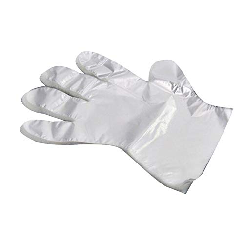 LIUYIZE Guantes De Mano Guantes De Plástico Transparente Guantes Desechables 100 Piezas / 50 Piezas Guanti Monouso Restaurante Servicio A Domicilio Catering Higiene