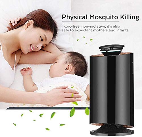 LKNJLL 3-en-1 multifuncional purificador de aire con ozono carbono activado fotocatalizador luz UV asesino del mosquito for uso en el hogar, olores, polvo, humo, moho removedor Con ionizador, varias v