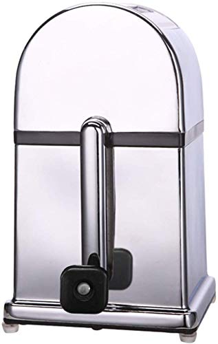 LLDKA Máquina de Hielo picado Acero Inoxidable, trituradora de Hielo trituradora de Hielo, máquina de Hielo para el hogar, de Plata, de Bebidas frías, Helados