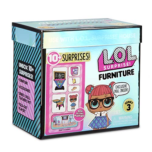 L.O.L. Surprise! Muñecas Coleccionables para Niñas - con 10 Sorpresas y Accesorios - Teacher's Pet - Mobiliario Serie 3