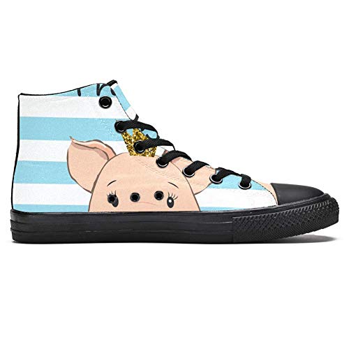 LORVIES - Corona de oro de cerdo para hombre, diseño de princesa, (multicolor), 40.5 EU