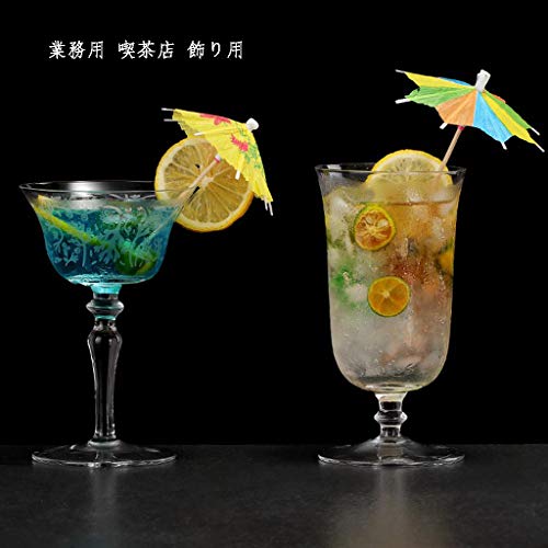 LOVIVER 2 Paquetes De Selecciones De Paraguas De Cóctel Para Bebidas, Paraguas De Bebida Surtidos 144ct Para Suministros De Fiesta Hawaiana Y Fiesta