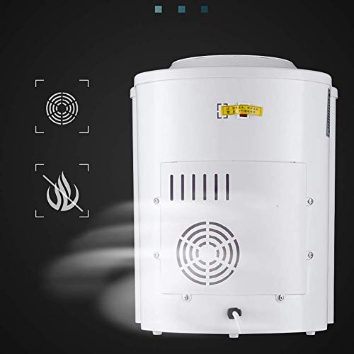 lqgpsx Tipo de Escritorio Dispensador de Agua eléctrica fría, Caliente y Caliente Mini Ahorro de energía Agua Caliente Hirviendo Congelador Helado Máquina Tea Coffee Bar Helper, 360 * 300 * 270Mm