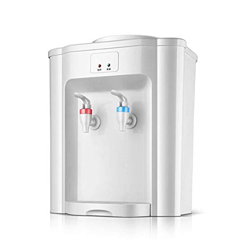 lqgpsx Tipo de Escritorio Dispensador de Agua eléctrica fría, Caliente y Caliente Mini Ahorro de energía Agua Caliente Hirviendo Congelador Helado Máquina Tea Coffee Bar Helper, 360 * 300 * 270Mm