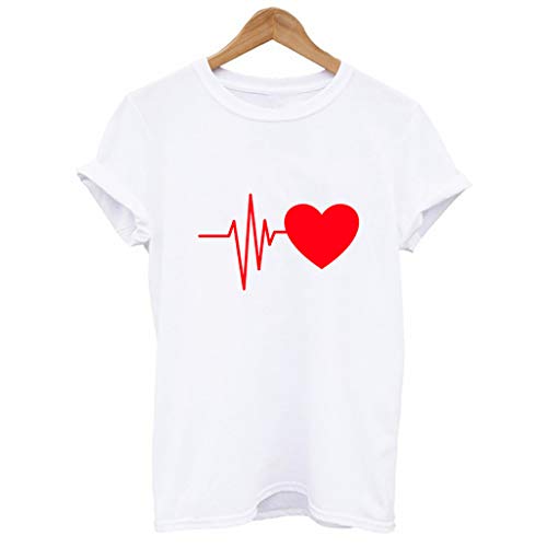 Luckycat Camisetas Para Mujer Patrón Impreso Crop Top Chica Joven Casual De Moda Media Cintura Top Corto Blusas De Señora T-Shirt