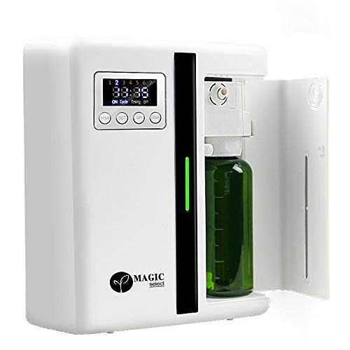 MAGIC SELECT Difusor eléctrico de aceites esenciales Ambientador profesional Marketing olfativo Aromaterapia Difusor de fragancias eléctrico Aromaterapia Ambientador hogar Ambientador tienda