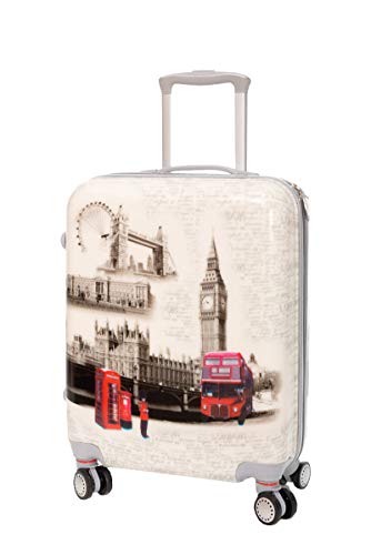 Maleta Cabina con Neceser London, Maleta 55x40x20 cm y Neceser 33x26x13 cm