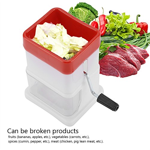 Máquina trituradora manual multifuncional trituradora de hielo de acero inoxidable trituradora herramienta de cocina para verduras de frutas carne