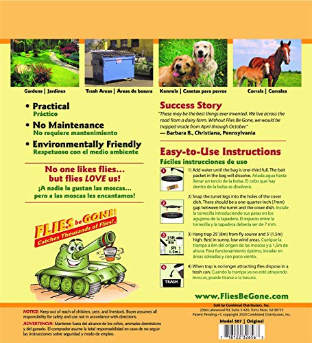 masso M118063 - Trampa cazainsectos ecologica Moscas