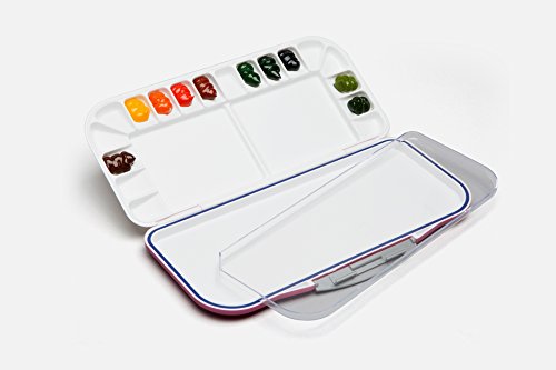 Mijello Fusion18 - artistas de acuarelas con paleta MWP-3018