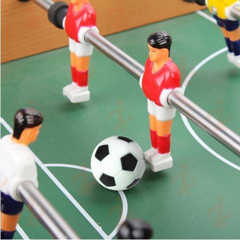 MINGZE 12 Piezas de fútbol de Mesa, Bolas de Repuesto para futbolín, Bolas de reemplazo de futbolín de Mesa de 36 mm, Juego de Bolas de fútbol de Mesa Blanco y Negro tamaño estándar