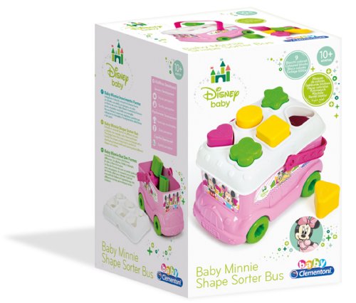 Minnie Mouse - Autobús con piezas para encajar (Clementoni 14933) , color/modelo surtido