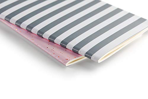MIQUELRIUS 1309 - Pack 2 Cuadernos Cosidos A5, tapa blanda, 40 Hojas Punteadas