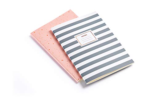MIQUELRIUS 1309 - Pack 2 Cuadernos Cosidos A5, tapa blanda, 40 Hojas Punteadas