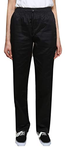 Mirabella Health & Beauty Pantalón de Cocinero Unisex Thyme Negro XL