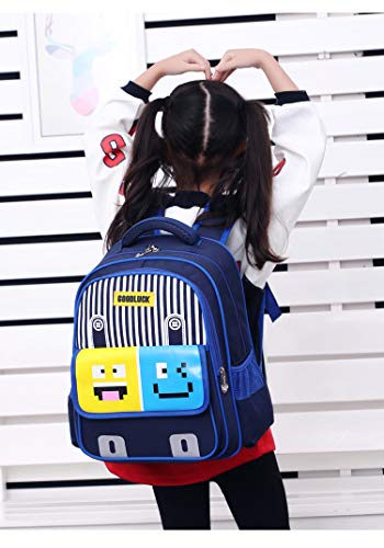 Mochilas Escolares para Niños Mochilas De Hombro para Niños De Escuela Primaria De 6-12 Años Mochilas para Estudiantes De Dibujos Animados De Princesa Ligera 40 * 30 * 14 Cm Melon Rojo