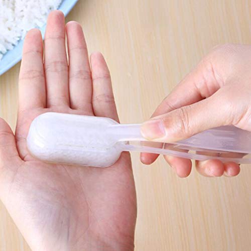 Molde para sushi cuchara cuchara, molde de arroz con asa, herramienta de cocina, accesorios de bento DIY