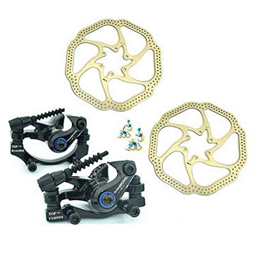 MXBIN Road Mountain Bike Bicicleta Ciclismo Disco de Freno Fundición a presión de Aluminio Kit de Rotor de Freno de Disco de Freno Herramienta de reparación de Piezas de Accesorios