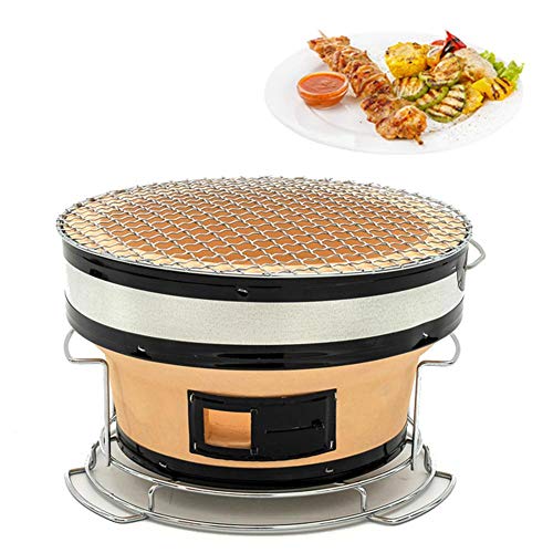 N//A Japonés Yakiniku Grill Estufa de Parrilla de Estilo Japonés de Arcilla de Carbón de Barbacoa Hogar Herramientas Accesorios para Barbacoa al aire libre Picnic Robata, Yakitori, Takoyaki