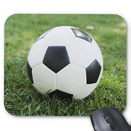 N\A Mousepad Imágenes Frescas de balones de fútbol Mejor diseño Imprimir Alfombrilla de ratón