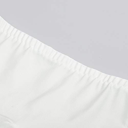 Niñas Enaguas de Capas para Vestido Falda Largo Tutú Volantes Blanco 14~15 Años CL36-2