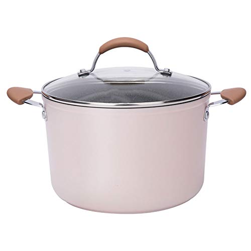 Olla de sopa de piedra de Maifan, gran capacidad, cocina, sartén, cocina de inducción doméstica, estufa de gas, olla de 22 cm