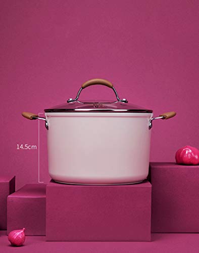 Olla de sopa de piedra de Maifan, gran capacidad, cocina, sartén, cocina de inducción doméstica, estufa de gas, olla de 22 cm