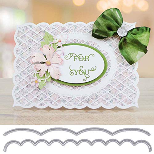 OOTSR 15 Piezas Plantilla de Corte de Metal, Troqueles de Corte de Encaje, DIY Scrapbooking Papel Craft Arte de Tarjeta para álbum de Recortes