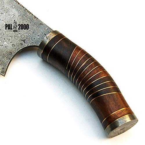 PAL 2000 SBGS-9439 - Cuchillo de Damasco (acero, con tapa)