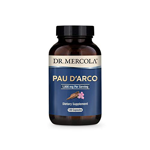 Pau d'Arco 1000mg 120 Capsules - Dr Mercola