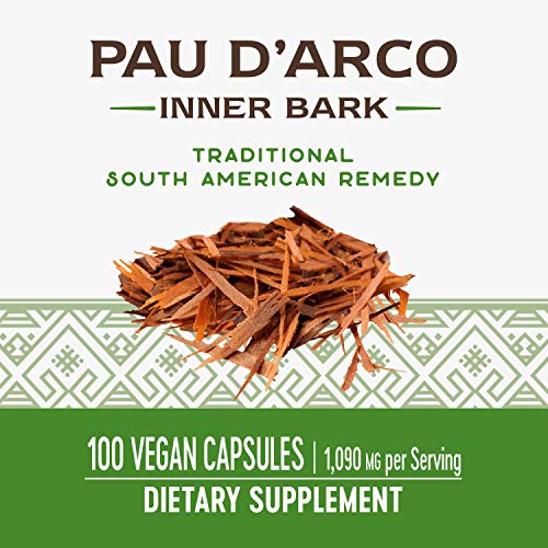 Pau dArco interior de la corteza, 545 mg, 100 Cápsulas - Camino de la Naturaleza