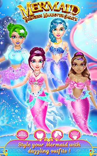 Peluquería sirena princesa