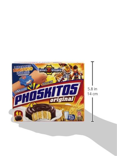 Phoskitos Miniphoskitos - Producto de pastelería - Pack de 4 unidades x 40 g