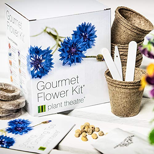 Plant Theatre - Kit de germinación Flores comestibles Gourmet