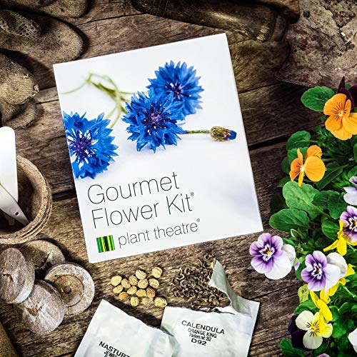 Plant Theatre - Kit de germinación Flores comestibles Gourmet